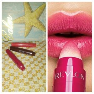 3 Revlon Tints- "Kiss Cushion" nourishing lip tint